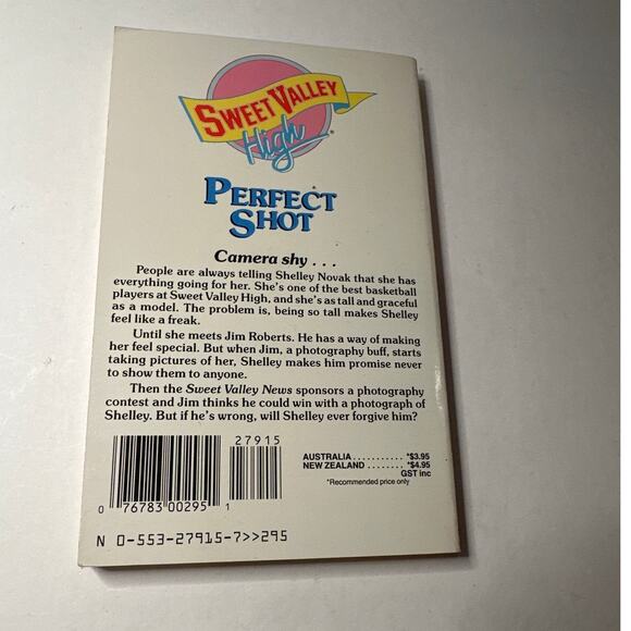 Sweet Valley High 1ST Edition First Print Book #55 Perfect Shot Vintage 1980's - Picture 2 of 5